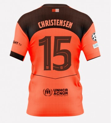 Barcelona Andreas Christensen #15 Tredjetrøje 2025-26 Kortærmet